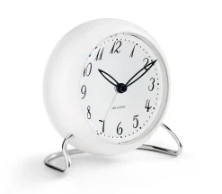 Arne Jacobsen Clocks LK Bordur Ø11 cm hvit