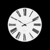 Arne Jacobsen Clocks Roman Veggur Ø21 cm hvit/sort