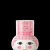 Bjørn Wiinblad Olga Vase H15 cm pink