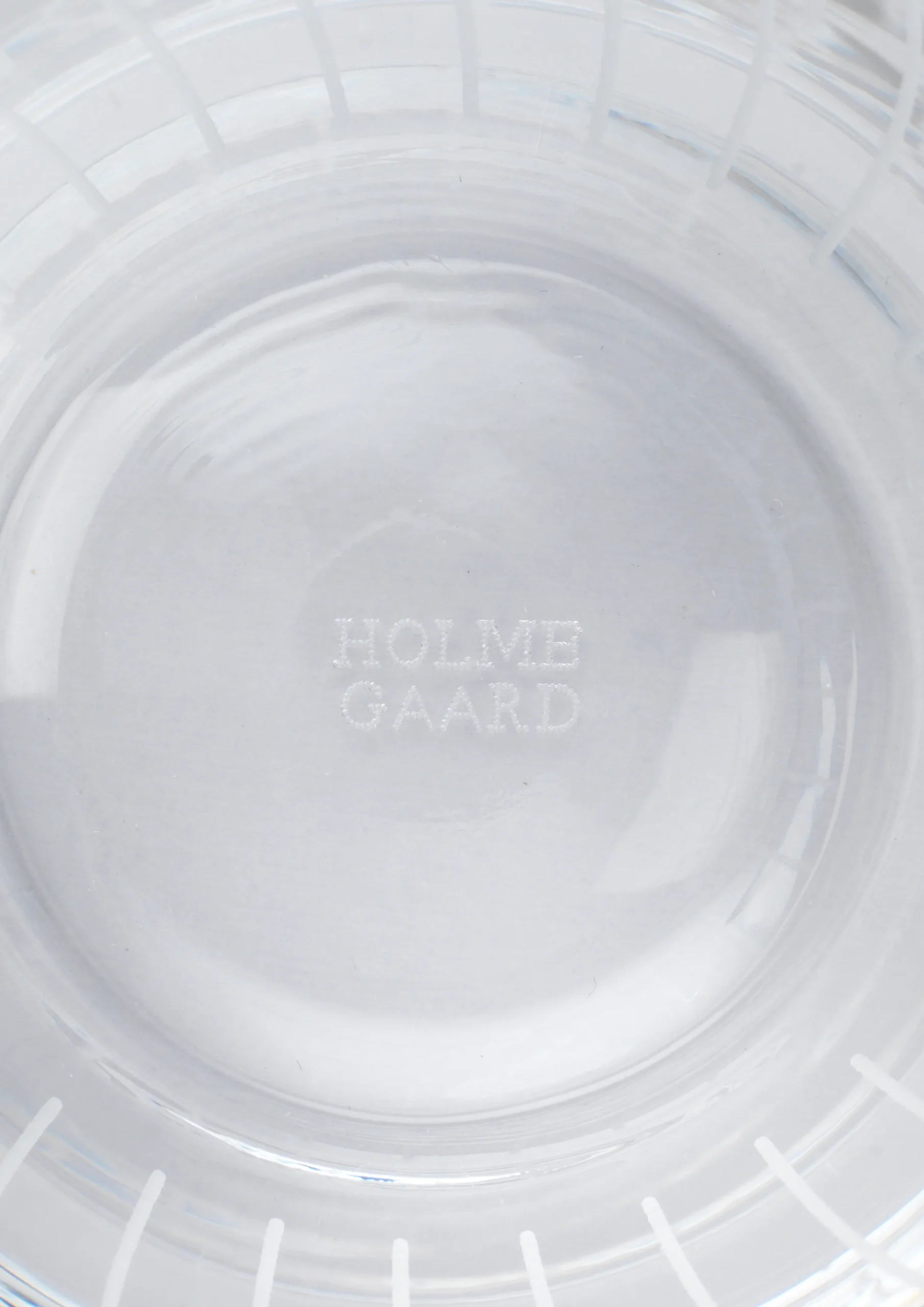 Holmegaard Cabernet Lines Vannglass 25 cl klar 2 stk.