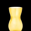 Holmegaard Calabas Vase H16 amber