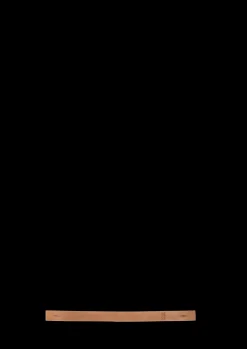 Holmegaard Design with Light Lærstropp – Natur 2,7 mm