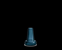 Holmegaard Flora Vase lang hals H12 mørk blå