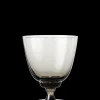 Holmegaard Flow Glass med stett 35 cl smoke - Kjøp her