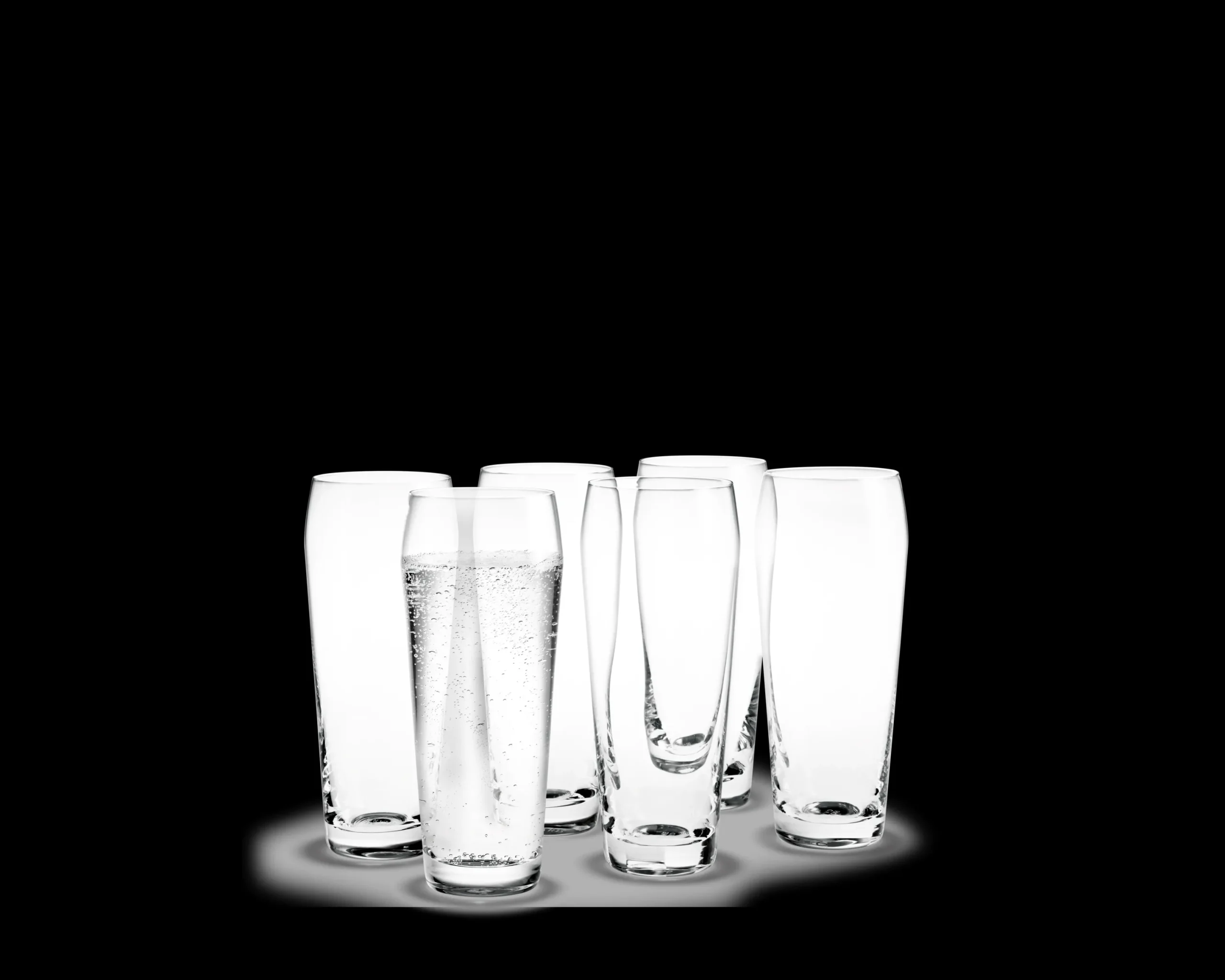 Holmegaard Perfection Vannglass 45 cl klar 6 stk.