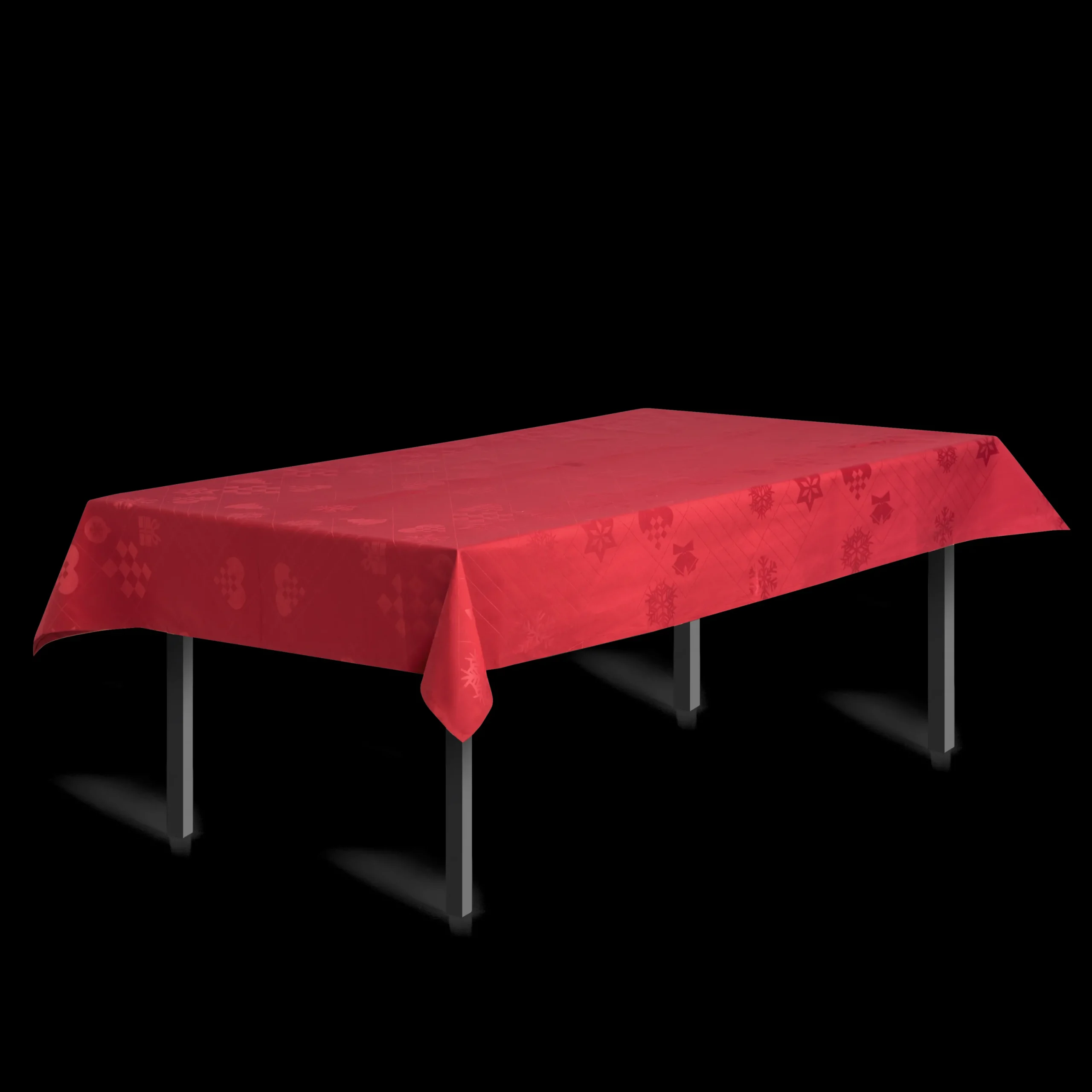 Rosendahl Holmegaard Textiles Natale Damaskduk 150x370 cm rød