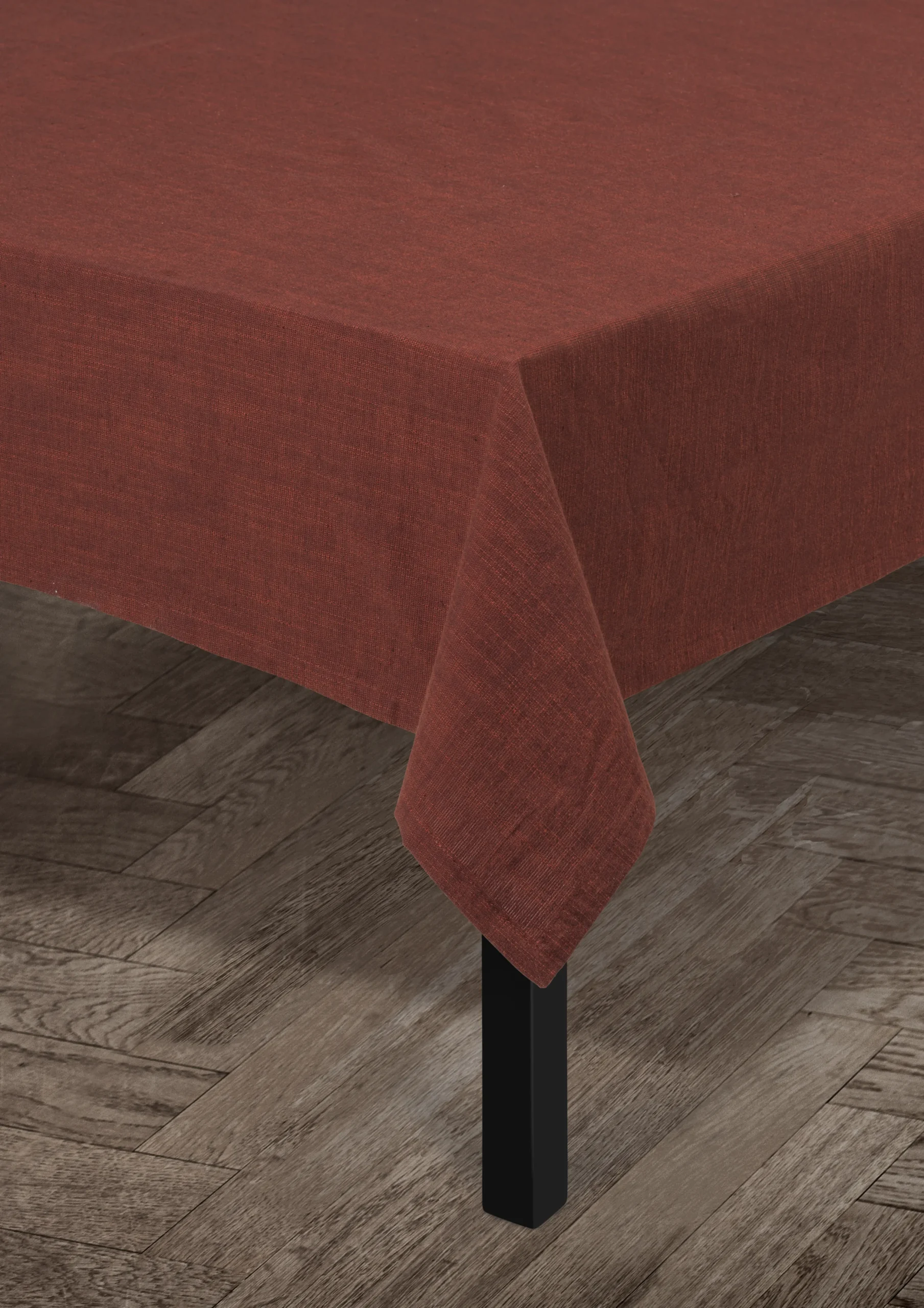 JUNA Basic duk, sjokoladebrun, 150 x 220 cm – Kjøp her