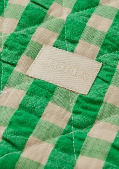 JUNA Bæk&Bølge Dalila Toiletbag 20x14 cm Grønn/Sand