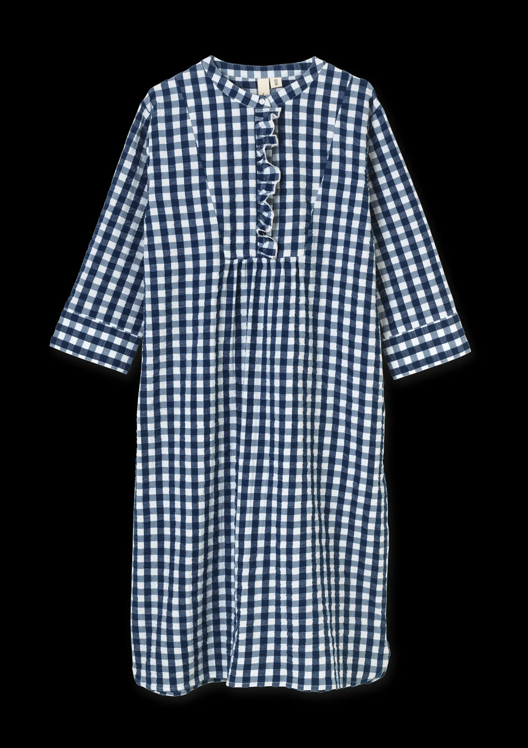 JUNA Bæk&Bølge Sonja dress XS mørk blå/hvit