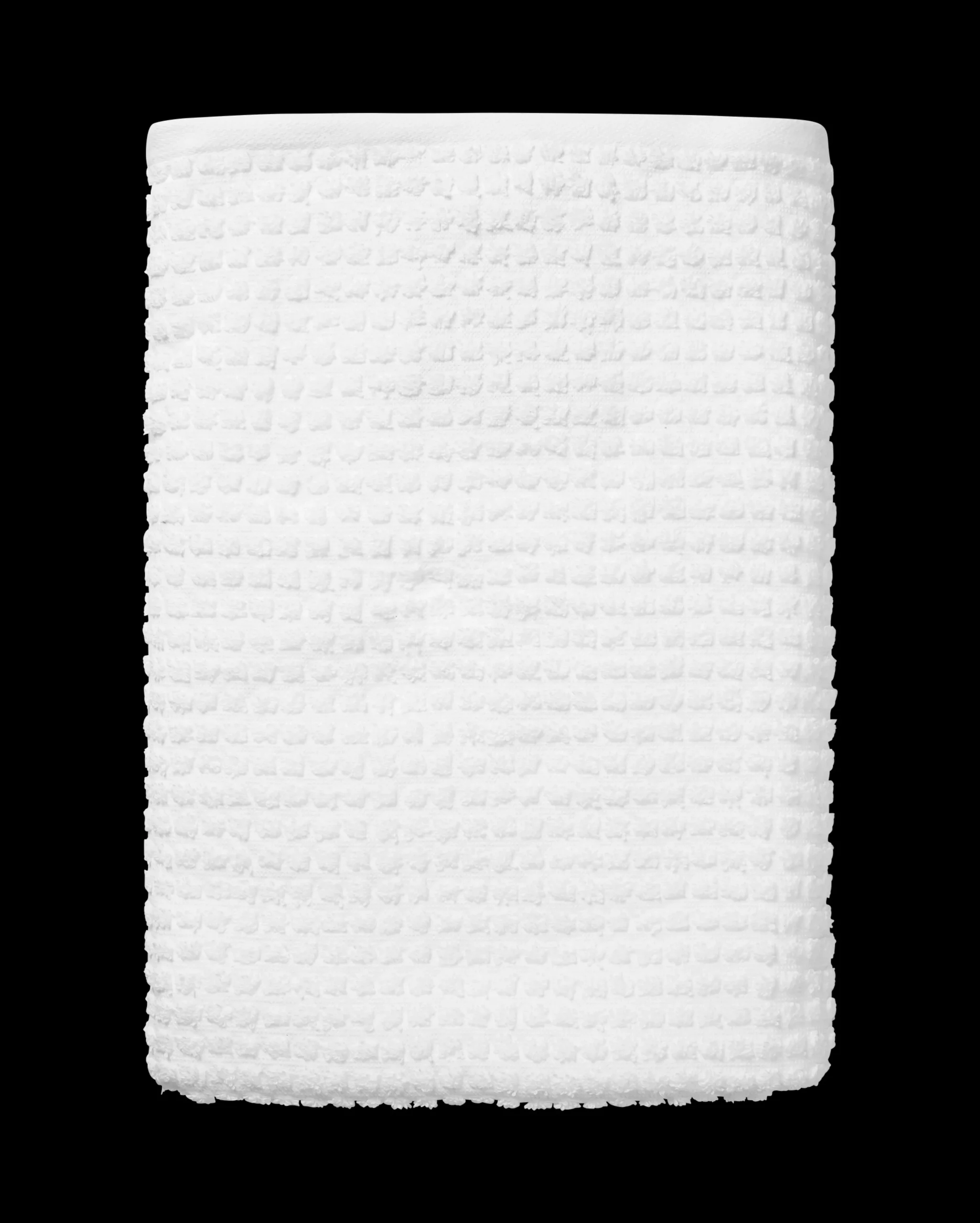 JUNA Check Håndkle 70x140 cm hvit