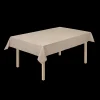 JUNA Cross Damaskduk 150x350 cm sand