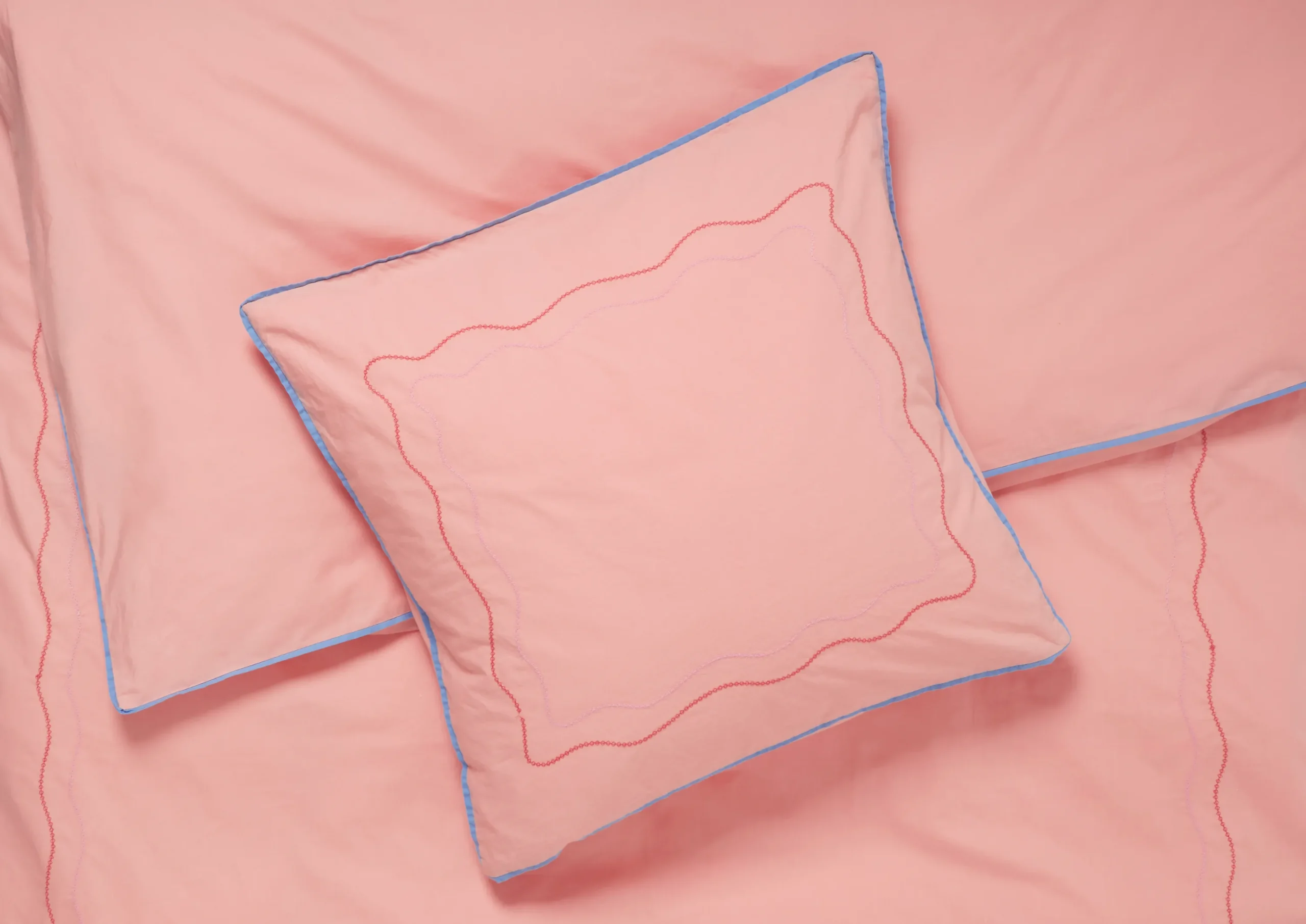 JUNA Lollipop Sengetøy 140x200 cm soft pink DK - Kjøp nå