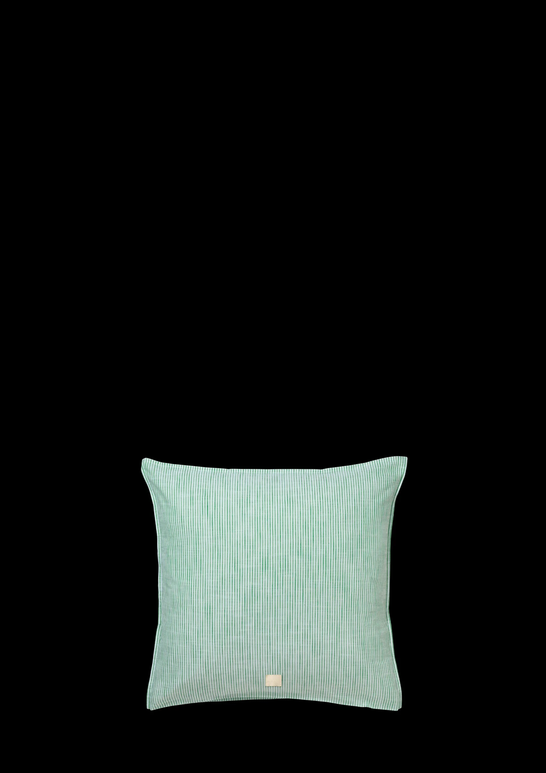 JUNA Monochrome Lines Putetrekk 63x60 cm grønn/hvit DK