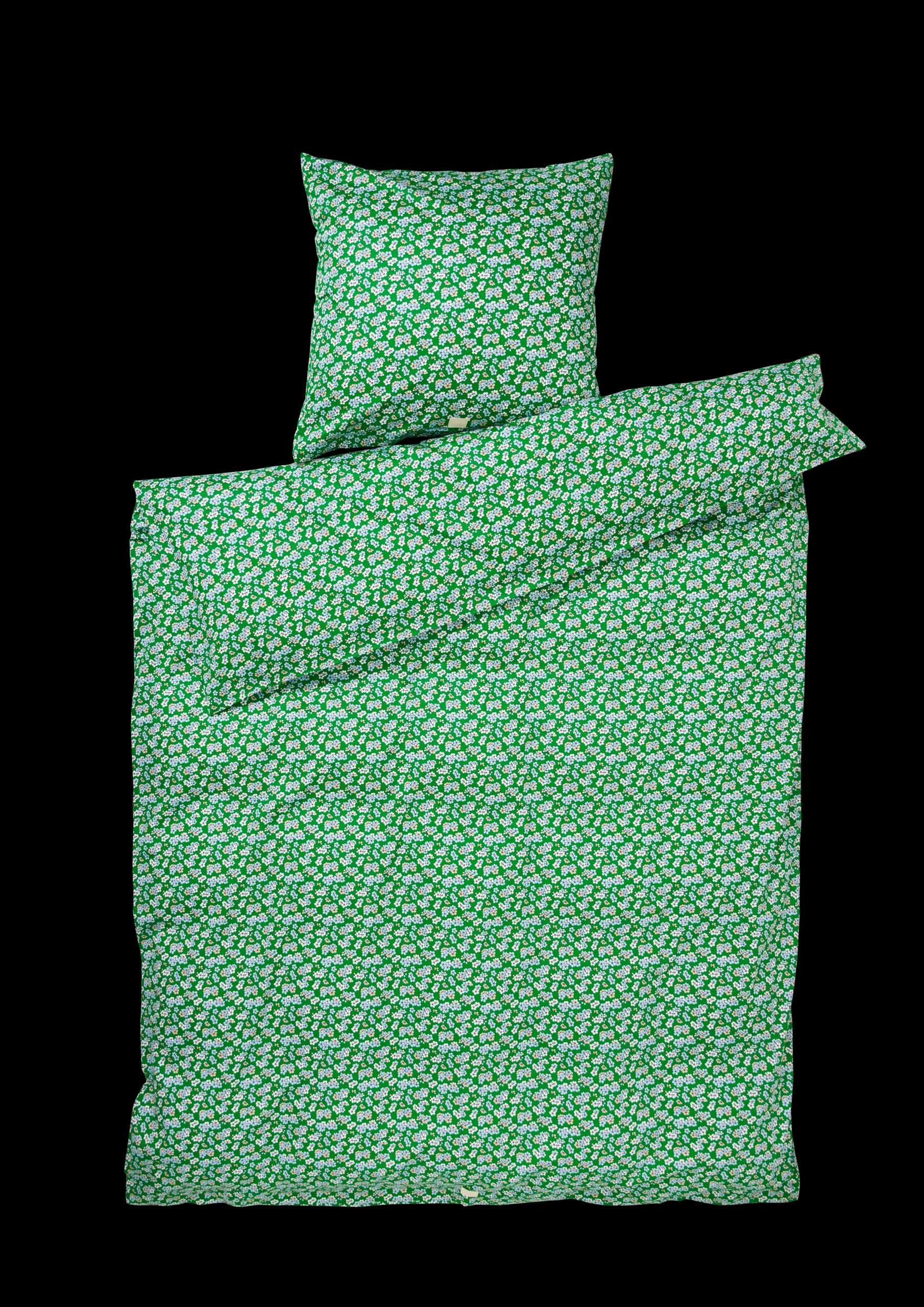 JUNA Pleasantly Sengetøy 140x220 cm grønn DK - Kjøb her