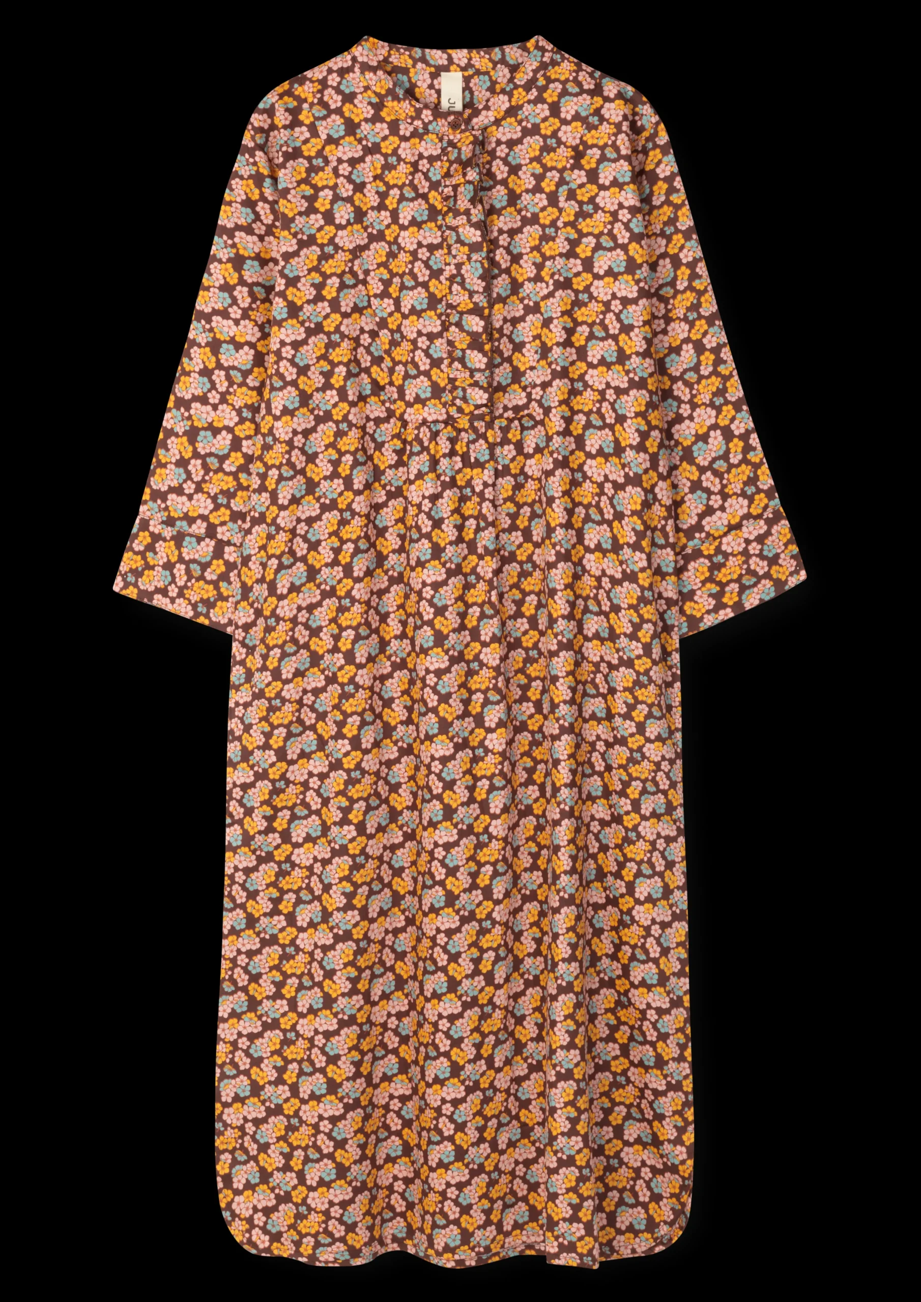 JUNA Pleasantly Sonja dress XS sjokolade