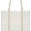 JUNA Reflection Strandveske 50x50 cm hvit