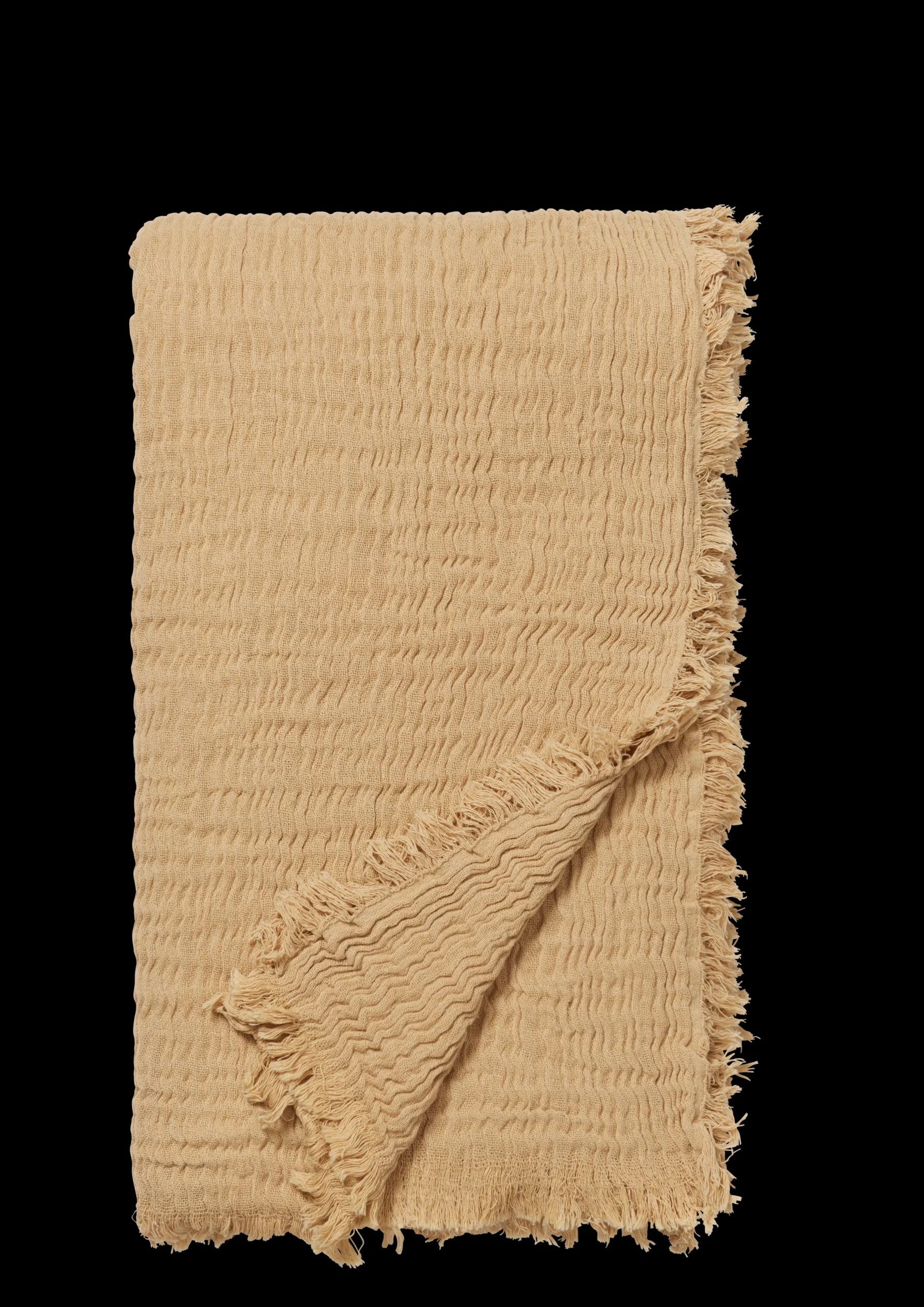 JUNA Reloved Sengeteppe 240x260 cm sand - Kjøp her