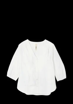 JUNA Soft Adele shirt XS hvit