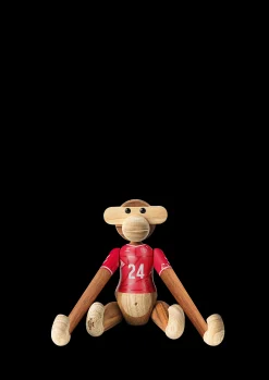 Kay Bojesen Ape x DBU Kvinne 2024 liten teak/limba