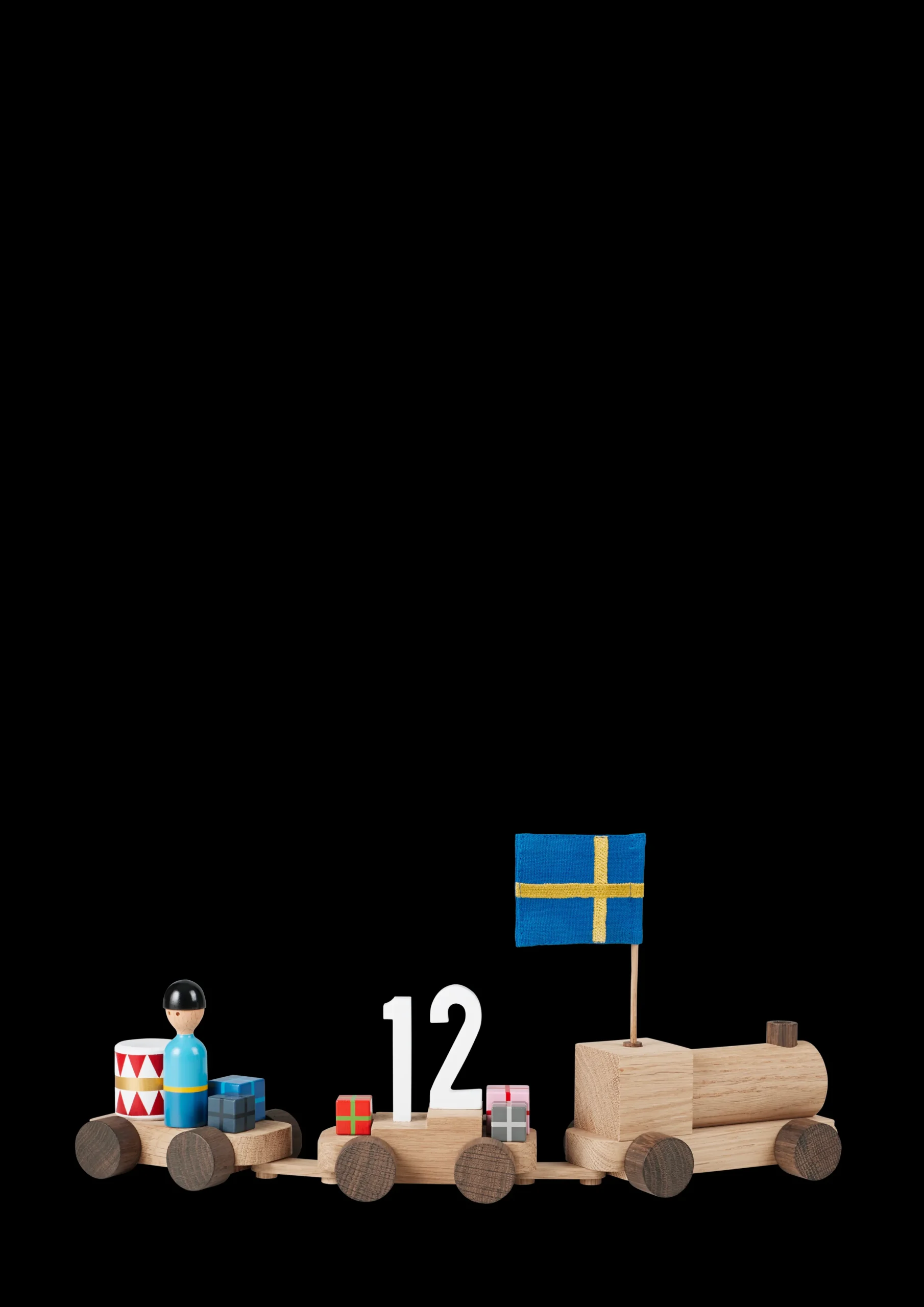 Kay Bojesen bursdagstog, svensk, eik/røkt eik – Kjøp her