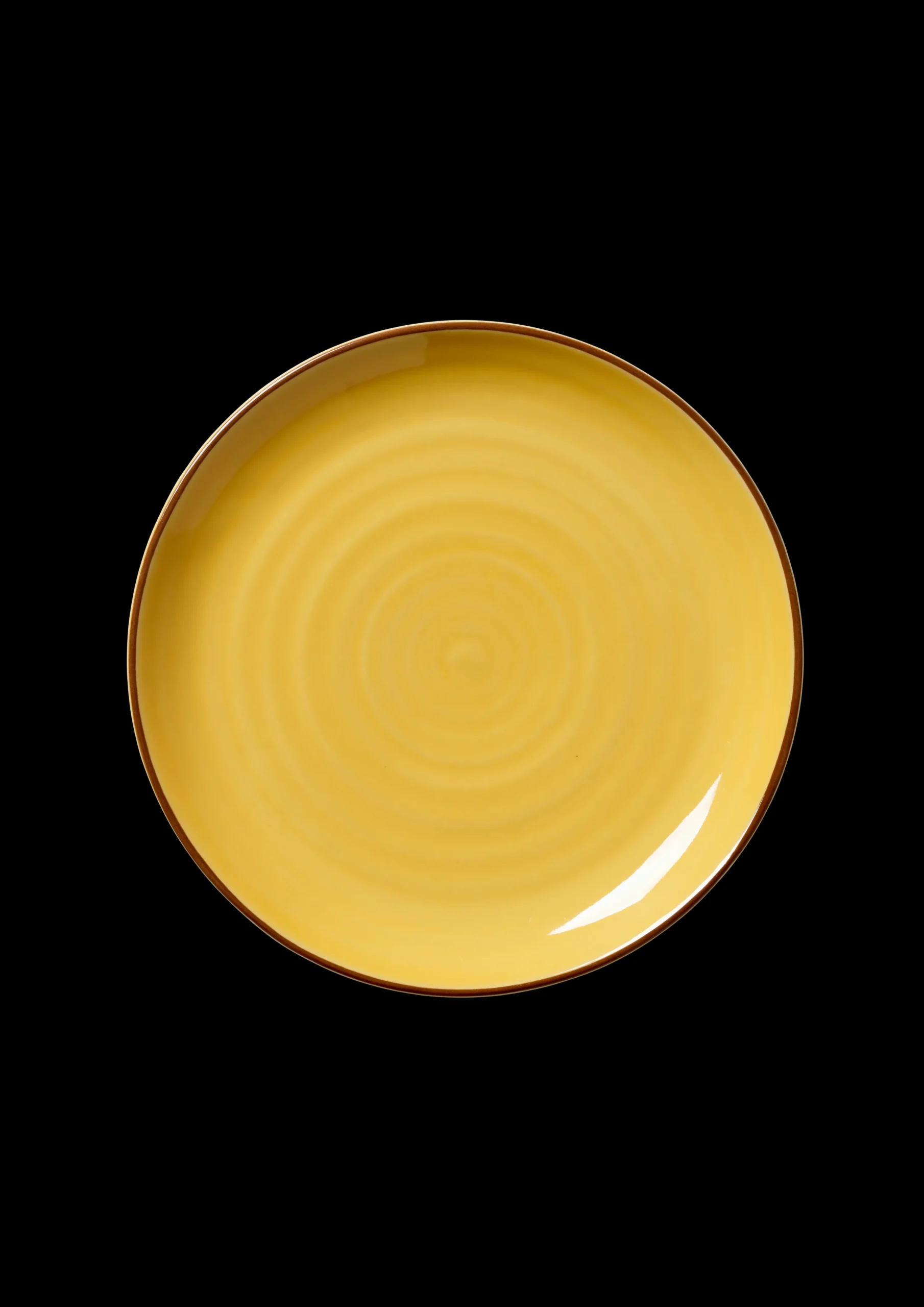 Kähler Colore Tallerken Ø19 cm saffron yellow