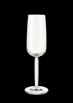 Kähler Hammershøi Champagneglass 24 cl klar 2 stk.