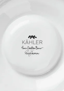 Kähler Hammershøi Christmas Lysestake til kubbelys Ø13 cm