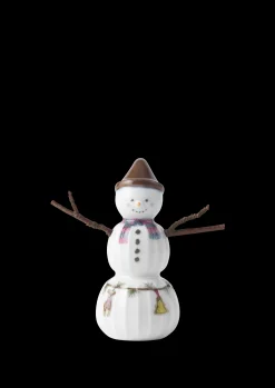 Kähler Hammershøi Christmas Snøgutt H9 hvit m. deko