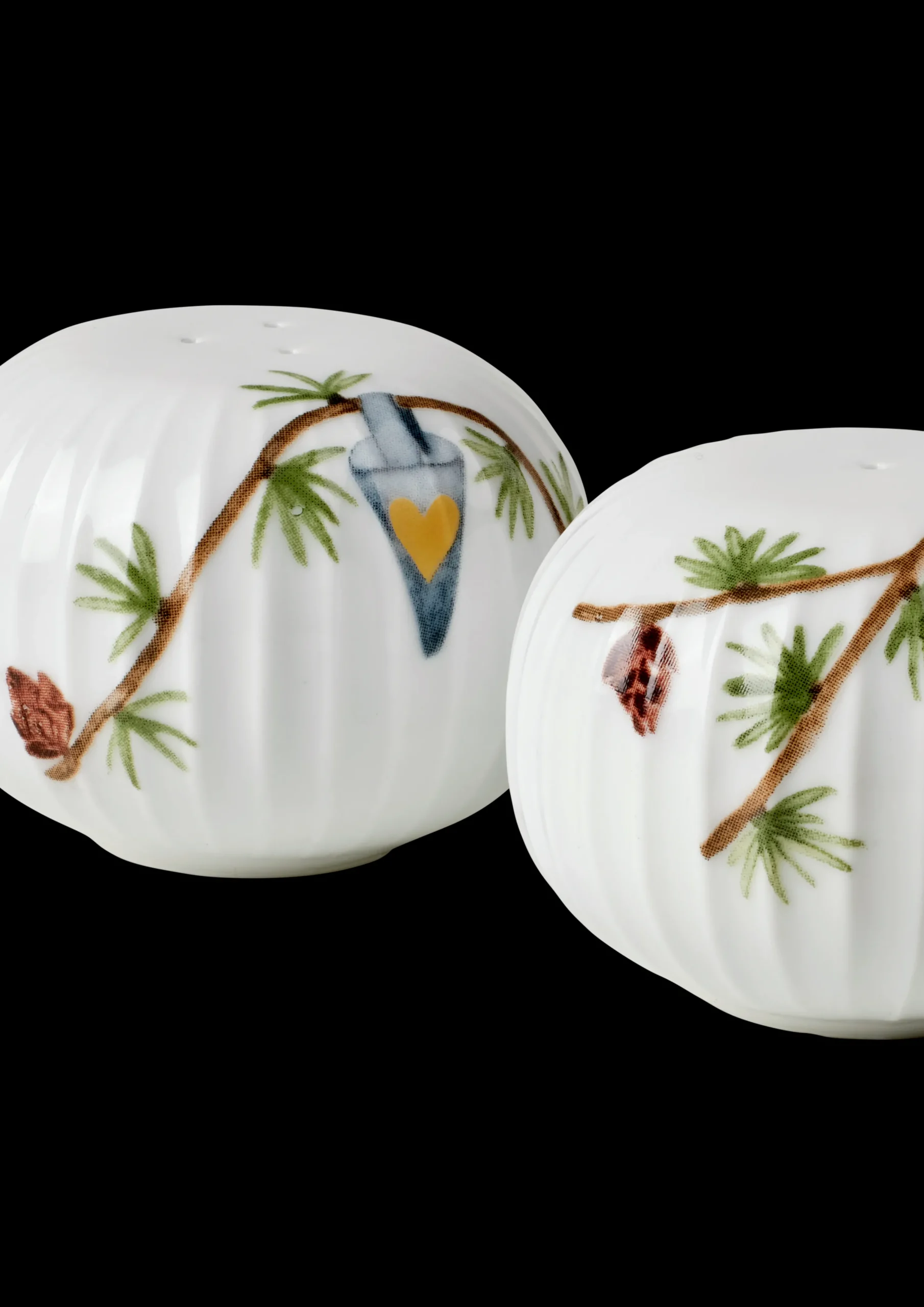 Kähler Hammershøi Christmas Salt- og peppersett H5 cm