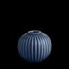 Kähler Hammershøi Lysestake rund Ø7.5 cm indigo (18182)
