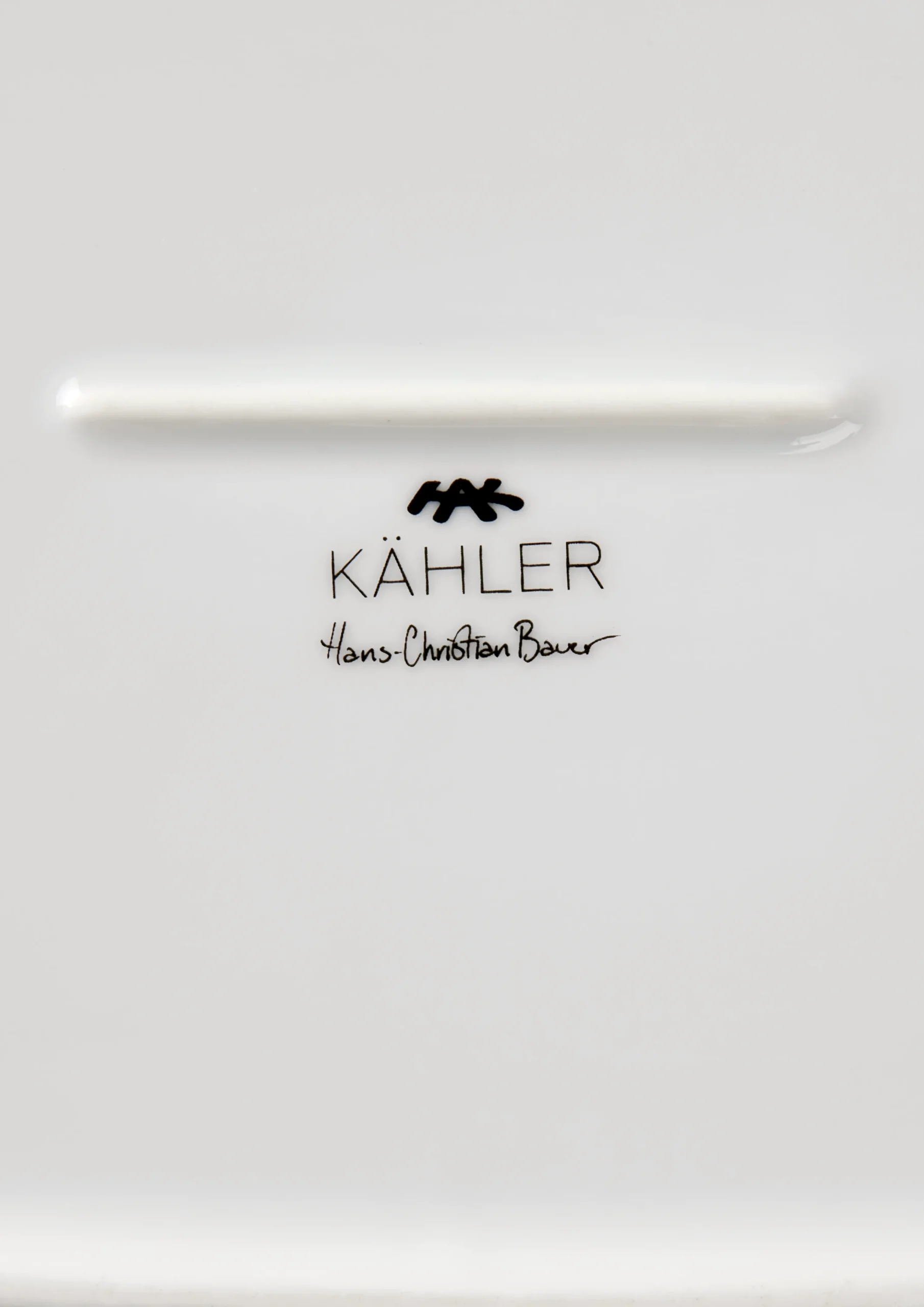 Kähler Hammershøi Oval serveringsfat 40x22.5 hvit - Kjøb her