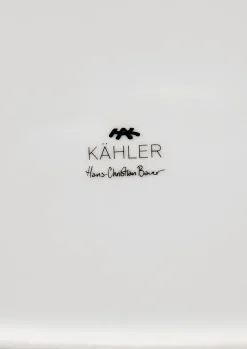 Kähler Hammershøi Ovnsfast fat 32x24 cm hvit