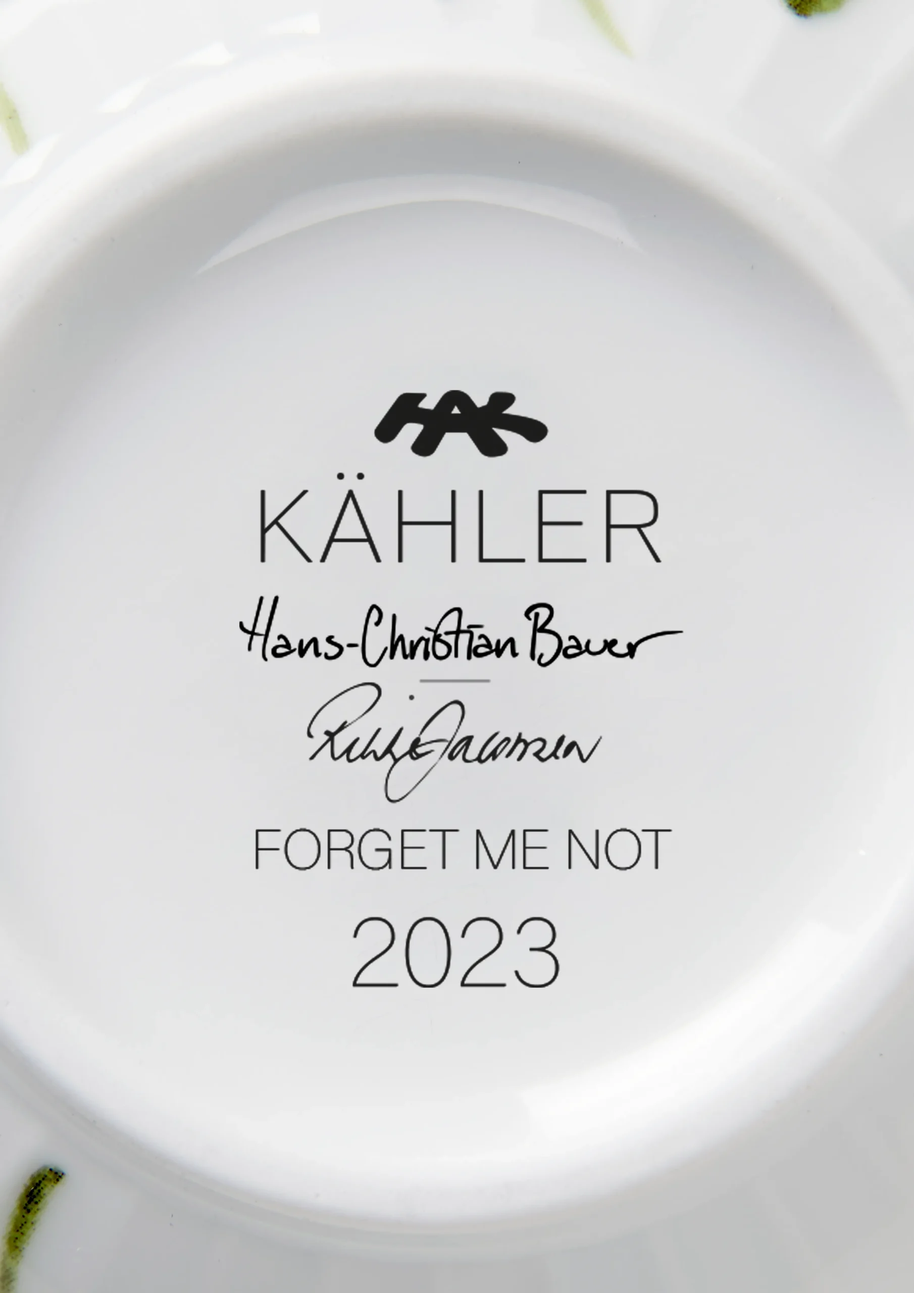Kähler Hammershøi Summer Krus 33 cl forget me not - Kjøb her