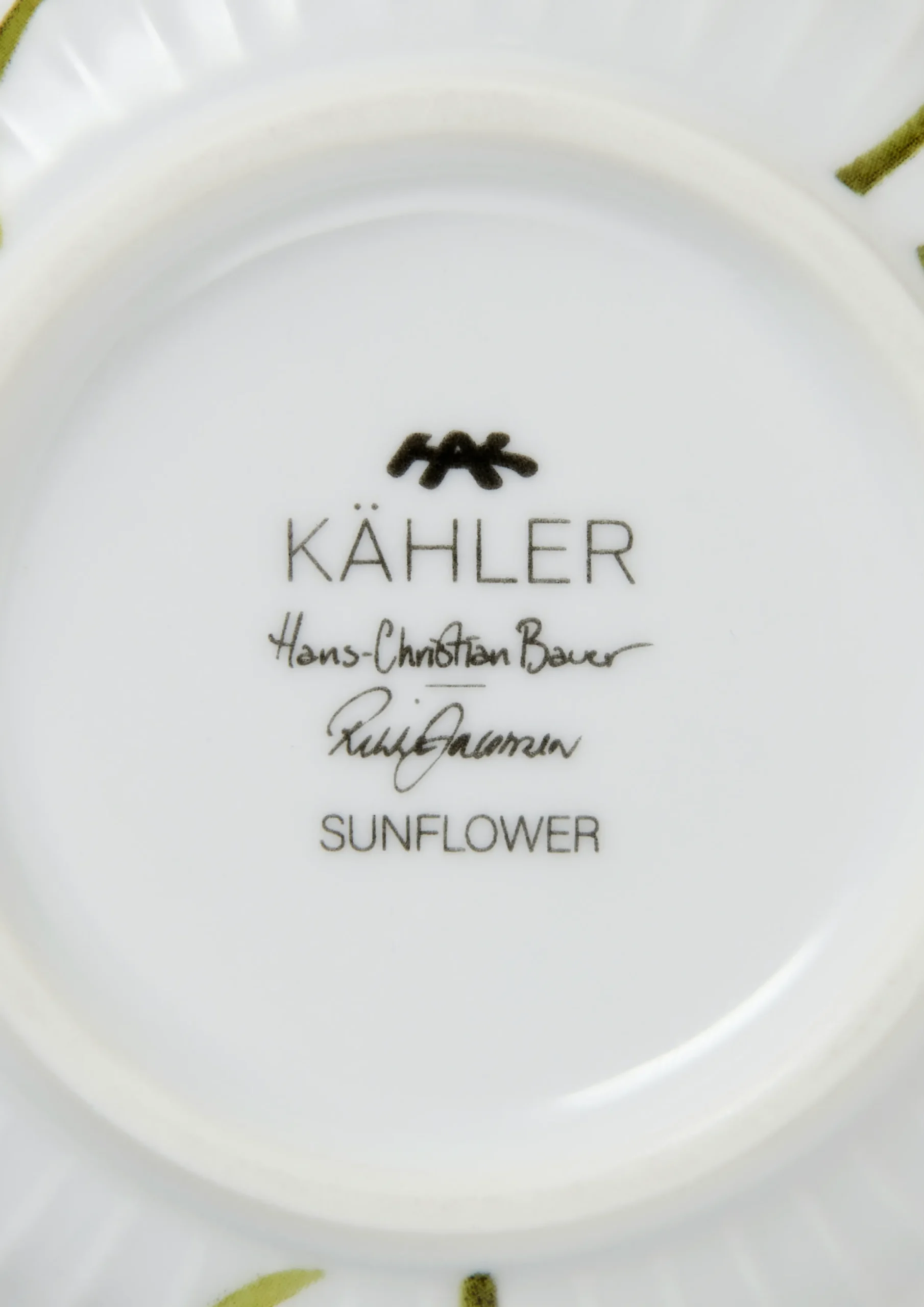 Kähler Hammershøi Summer Skål Ø12 cm sunflower - Kjøp nå