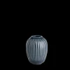 Kähler Hammershøi Vase H10.5 antrasittgrå (15371)