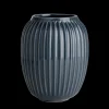 Kähler Hammershøi Vase H21 antrasittgrå (15381)