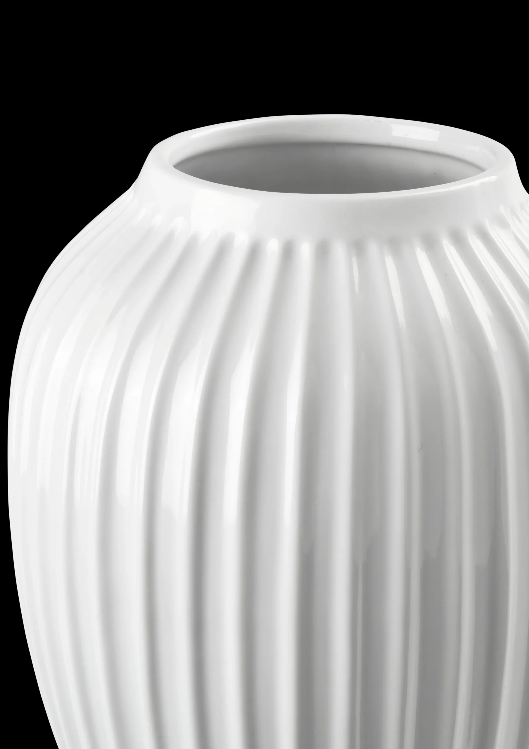 Kähler Hammershøi Vase H25.5 hvit (15385)