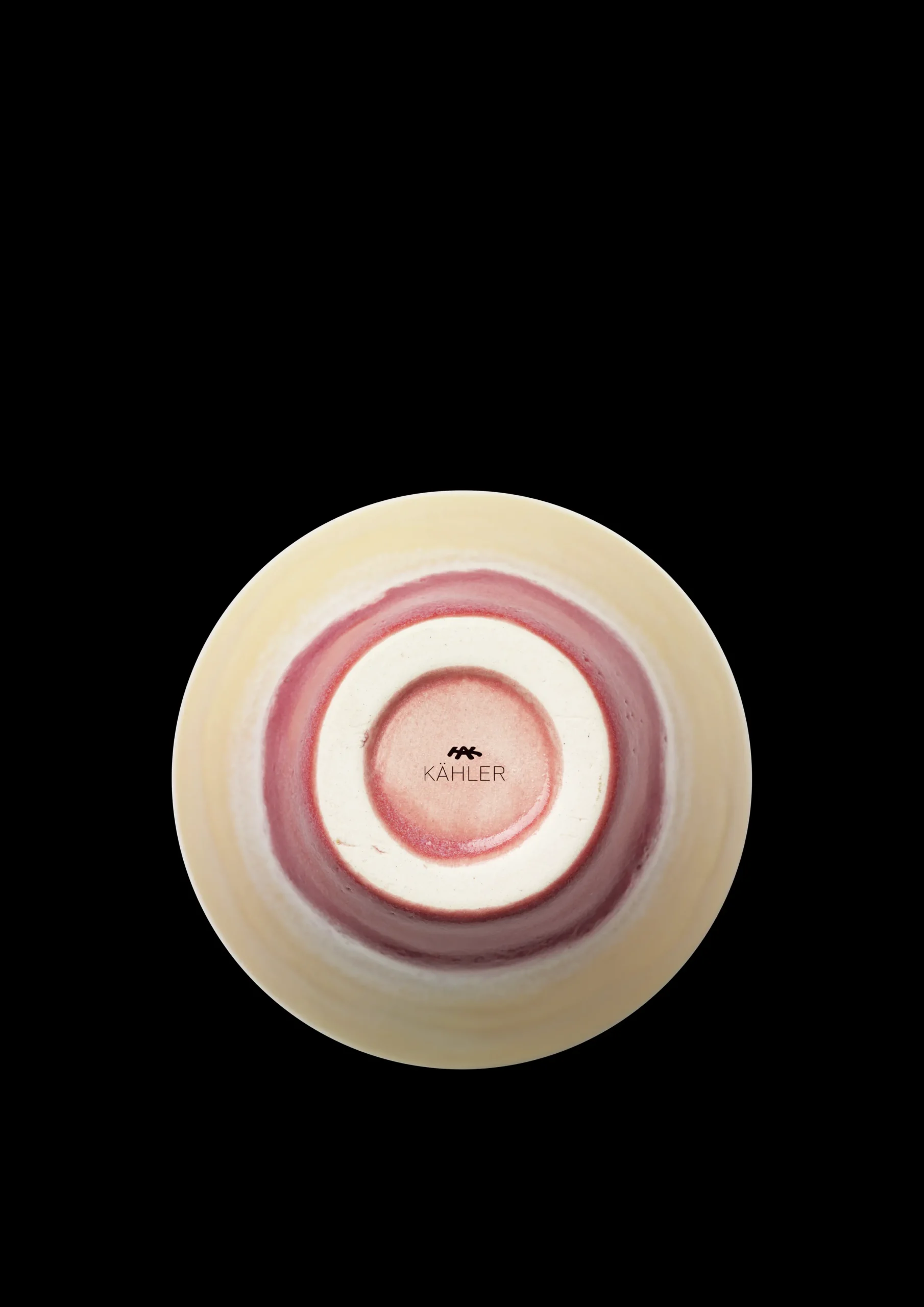 Kähler Poppery Vase H12 cm pink/mint/gul - Kjøp nå