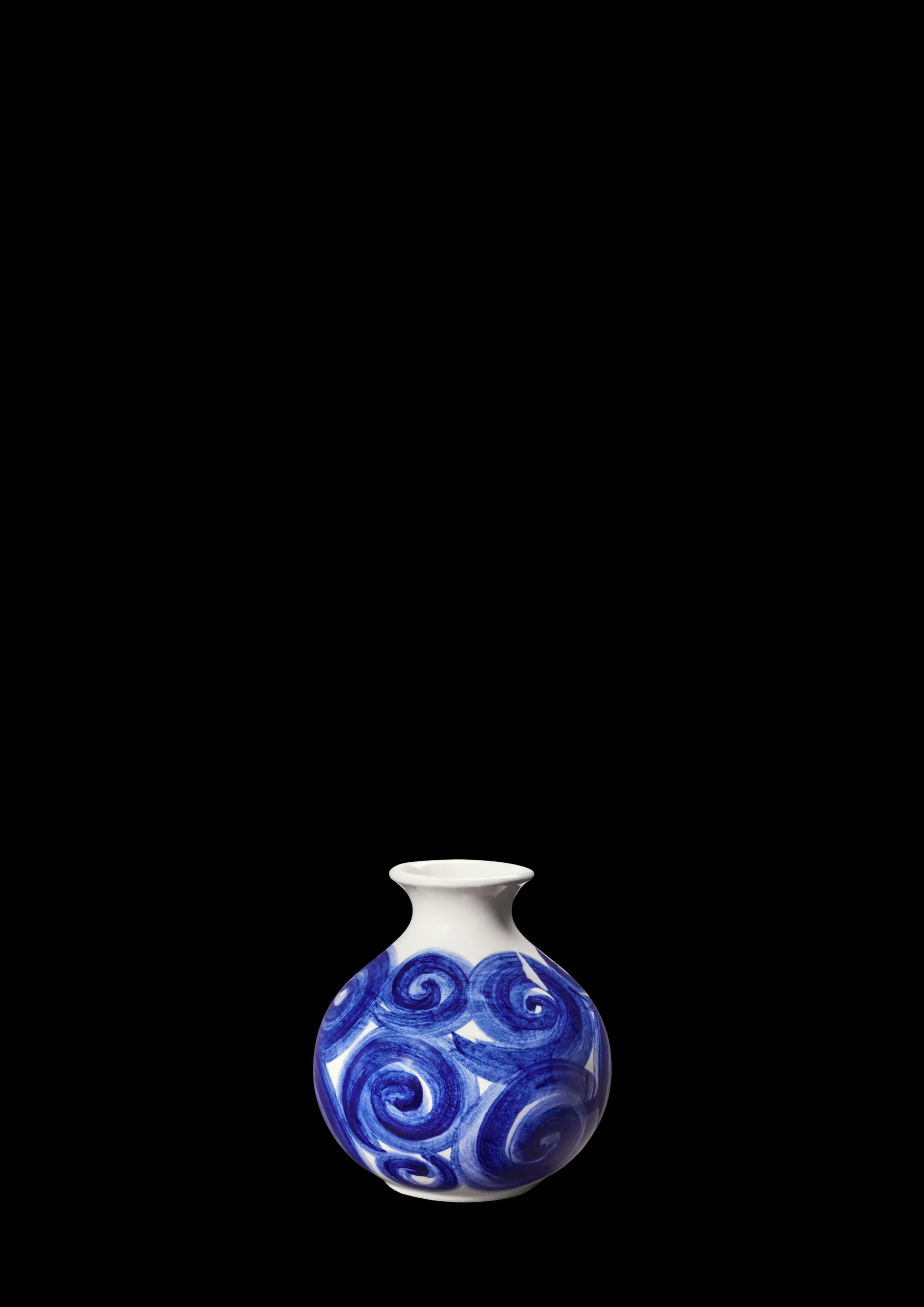 Kähler Tulle Vase H10.5 cm blå - Kjøp her