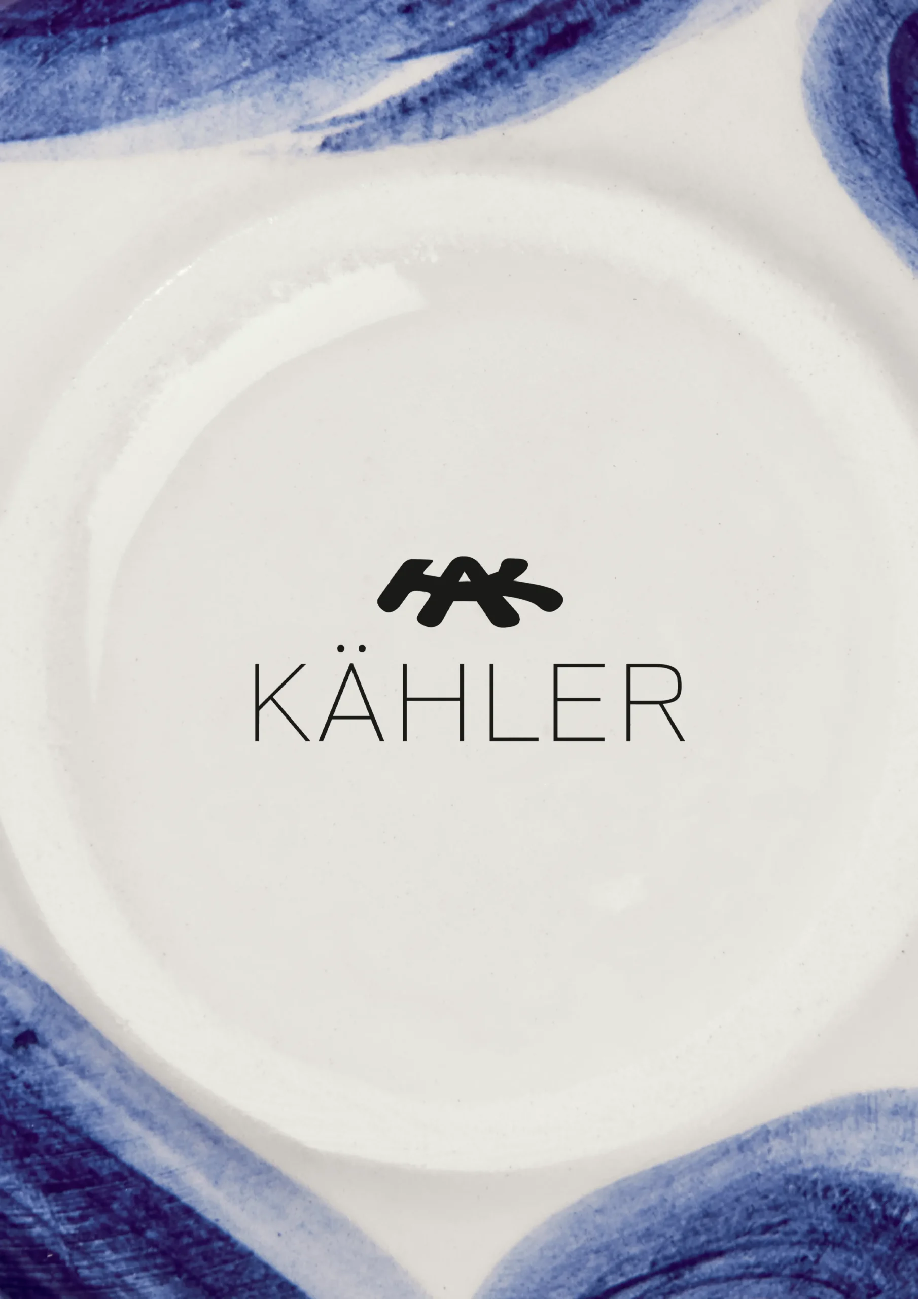 Kähler Tulle Vase H10.5 cm blå - Kjøp her
