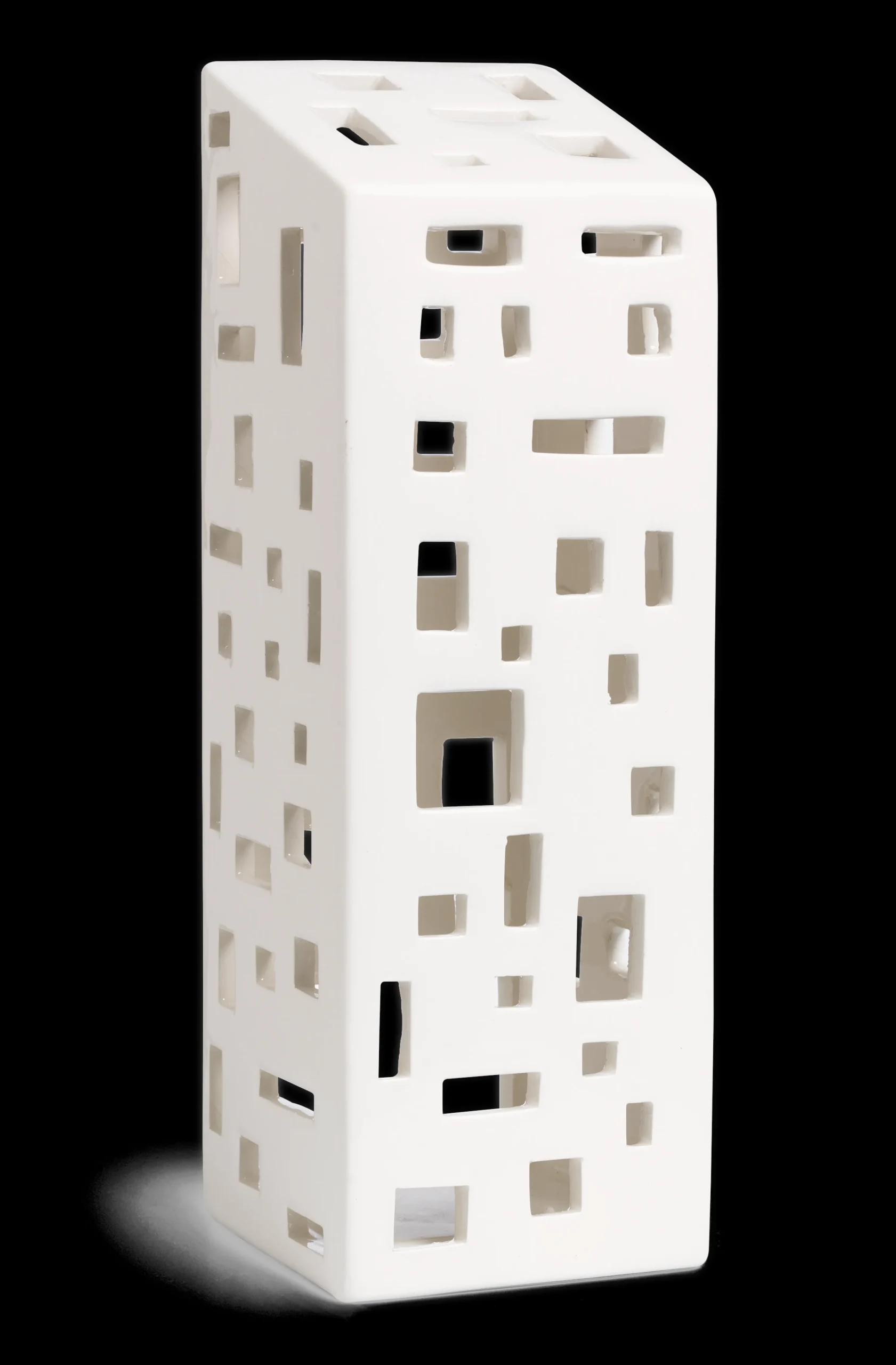 Kähler Urbania lyshus High building hvit (12443)