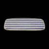 Lyngby Porcelæn DAN-Ild Serveringsfat 27x27 stripe