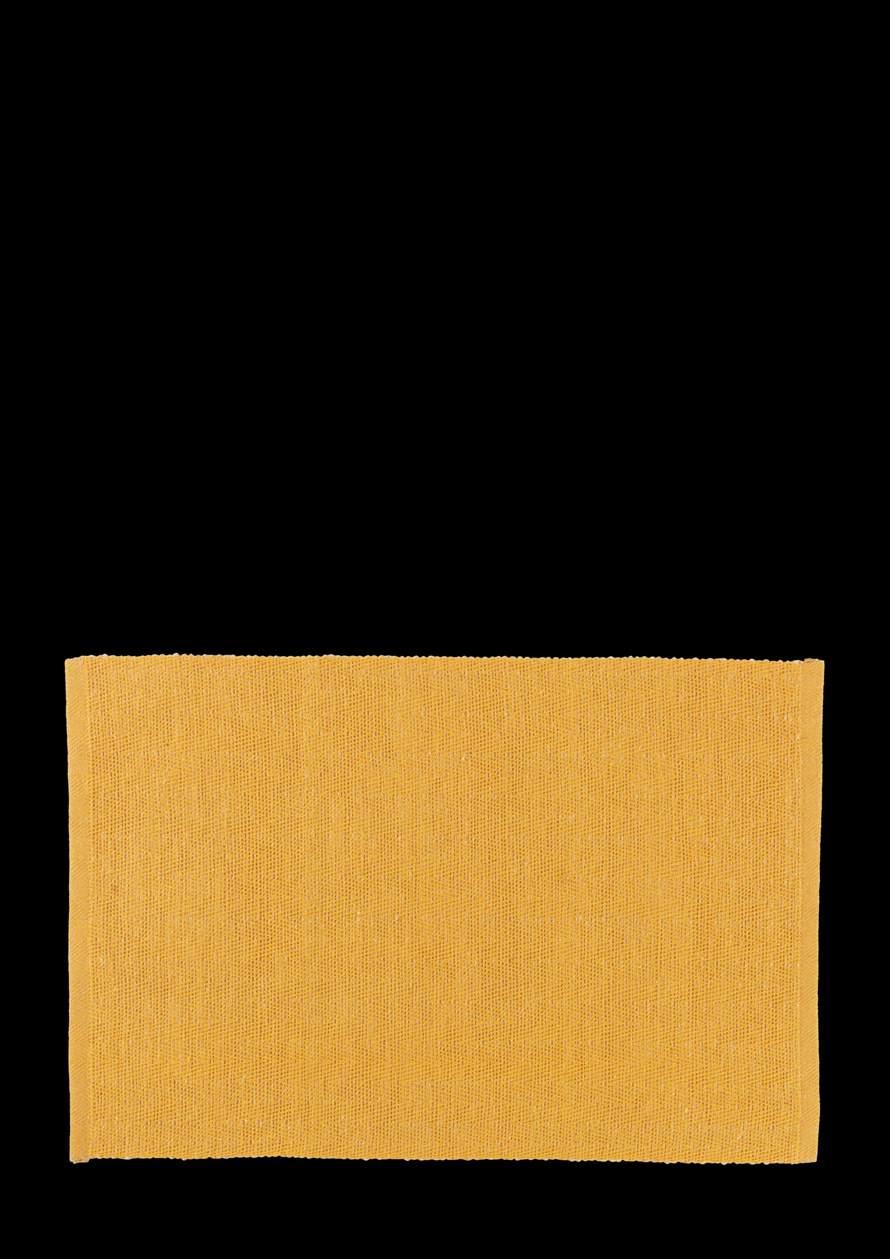Lyngby Porcelæn Herringbone Dekkebrikker 43x30 cm gul