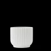 Lyngby Porcelæn Lyngby Blomsterpotte liten hvit