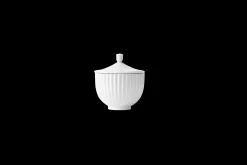 Lyngby Porcelæn Lyngby Bonbonnier Ø14 cm hvit porselen