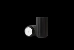 Lyngby Porcelæn Lyngby Vase H20.5 sort porselen