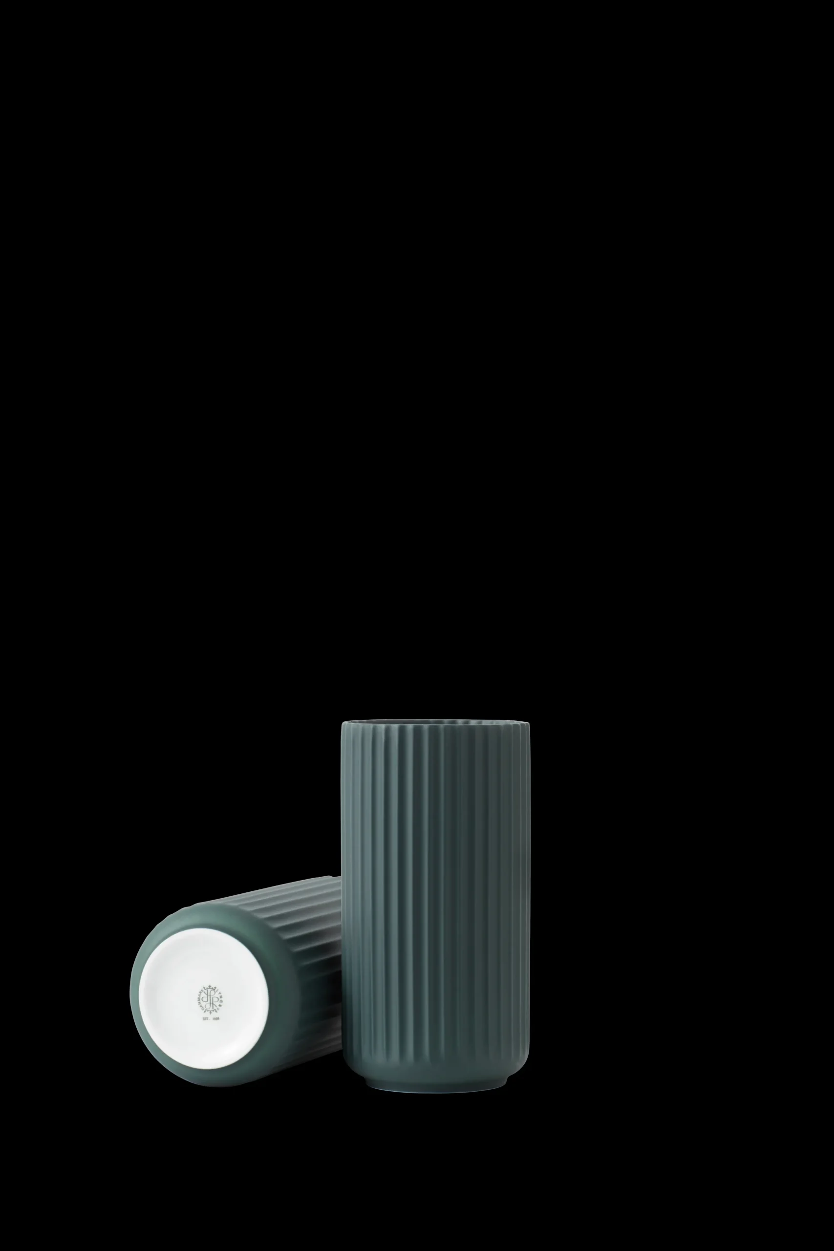 Lyngby Porcelæn Lyngby Vase H25 copenhagen green porselen