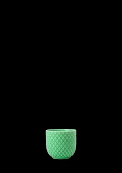Lyngby Porcelæn Rhombe Color Eggeglass Ø5 cm grønn