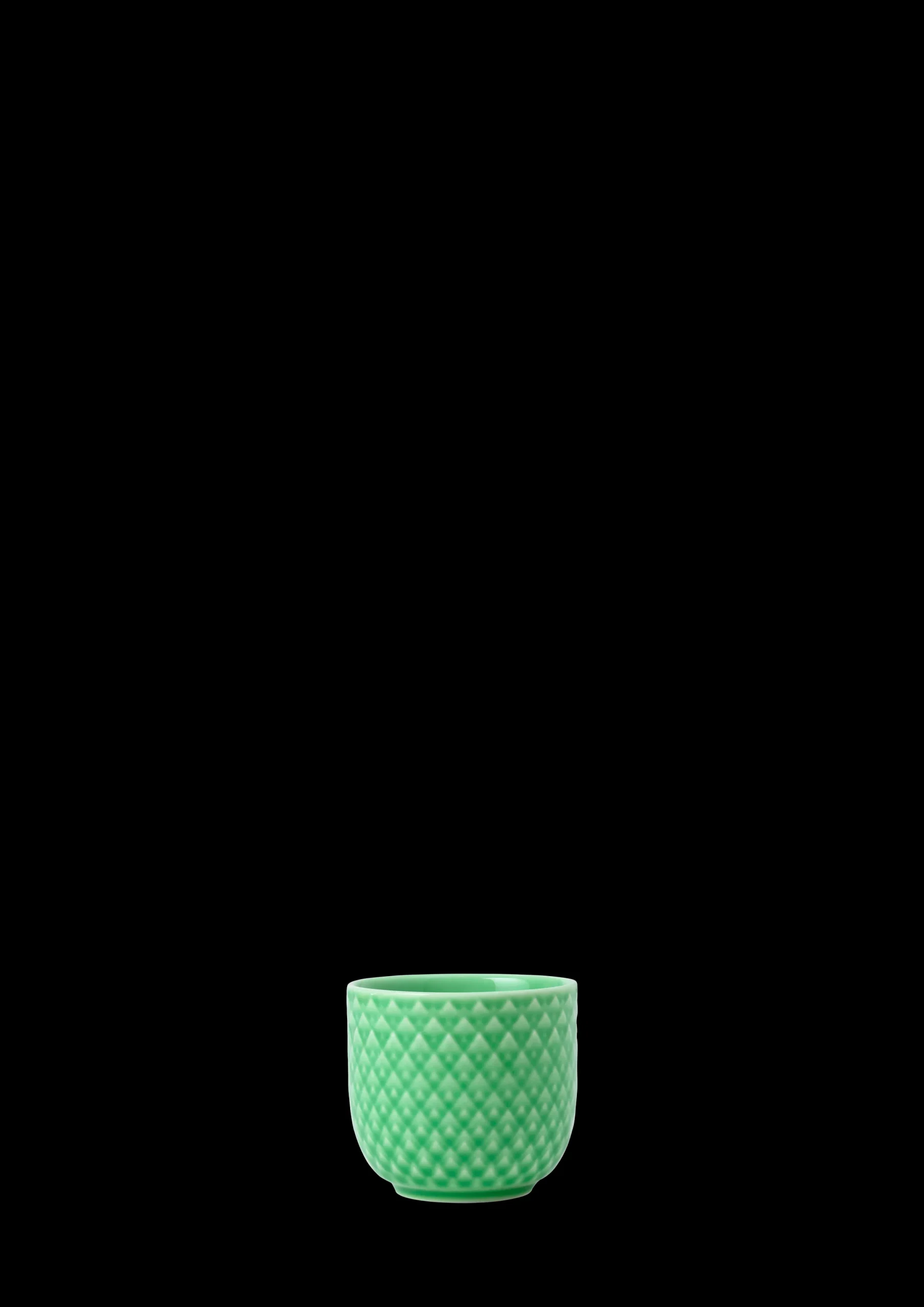 Lyngby Porcelæn Rhombe Color Eggeglass Ø5 cm grønn
