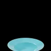 Lyngby Porcelæn Rhombe Color Dyp tallerken Ø24.5 cm turkis